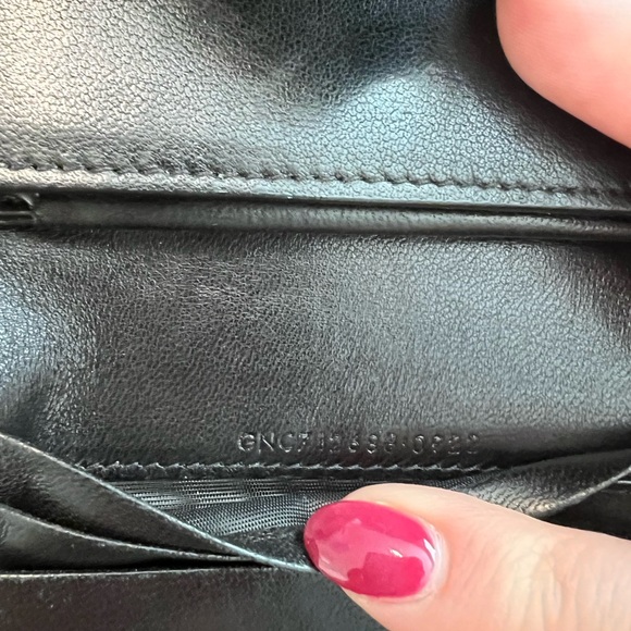 YSL Small Gaby Quilted Leather Envelope Wallet - Picture 12 of 12